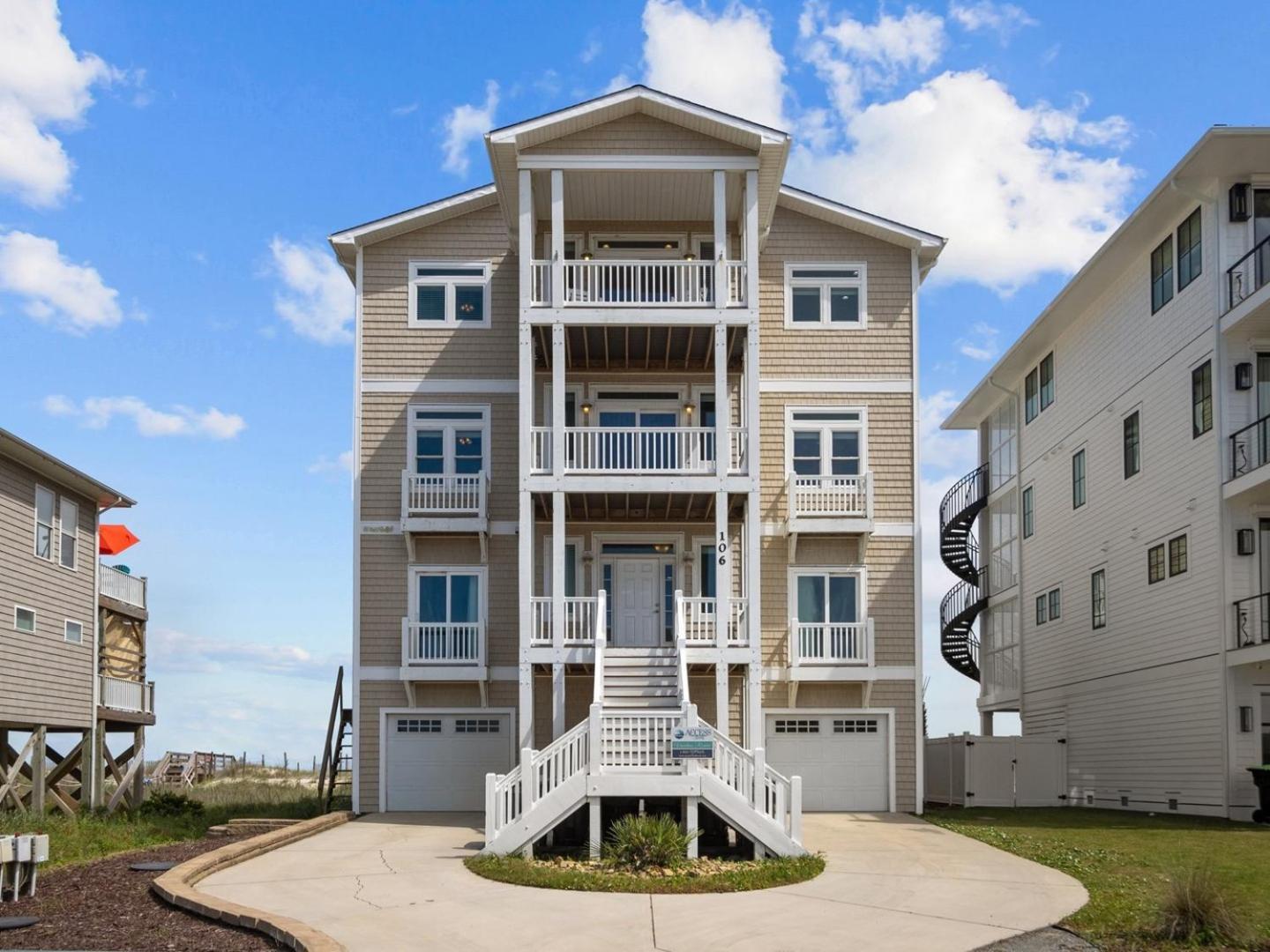 106 Scotch Bonnet Dr Villa North Topsail Beach Exterior photo