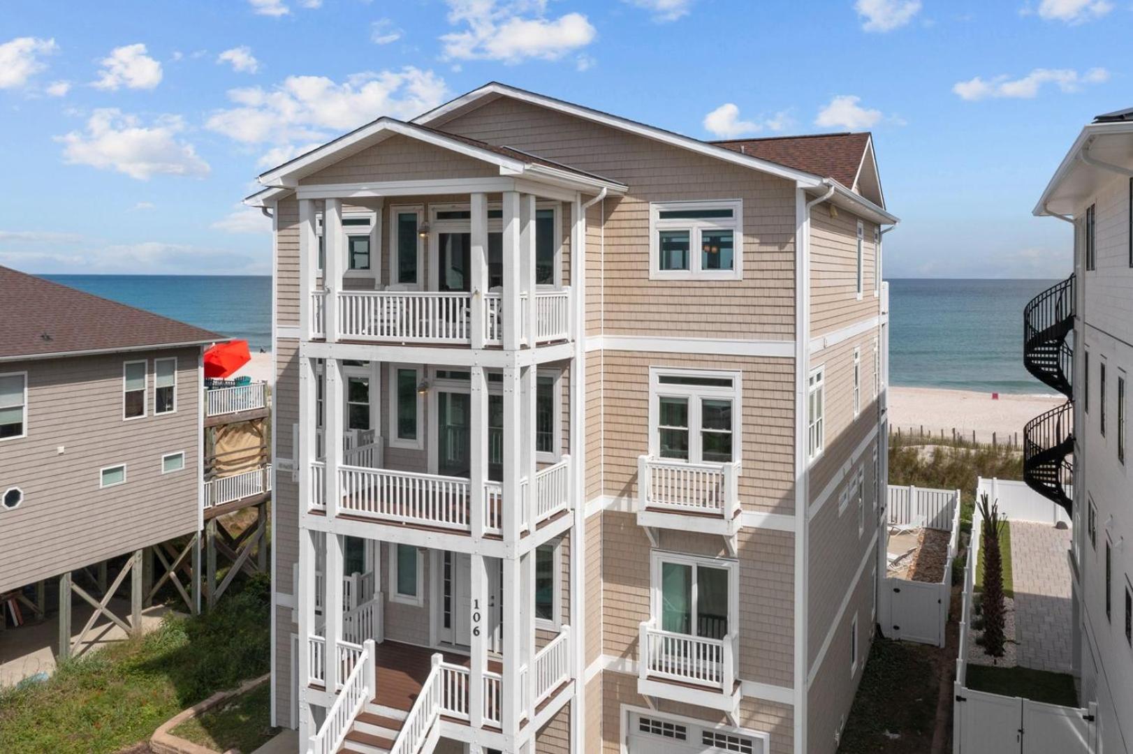 106 Scotch Bonnet Dr Villa North Topsail Beach Exterior photo